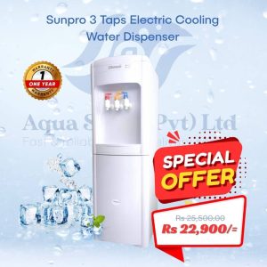 Sunpro Three Taps Electric Cooling Water Dispenser