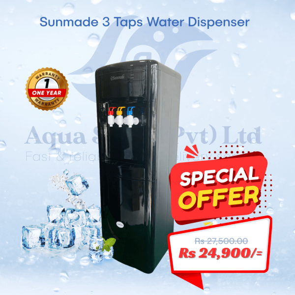 Sunmade Three Taps Electric Cooling Water Dispenser