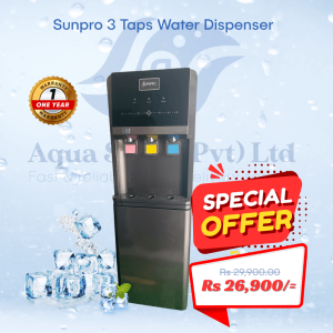 Sunpro Three Taps Electric Cooling Water Dispenser